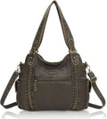 Hobo Tote Handbag for Women PU Leather Shoulder Bag - Lightweight