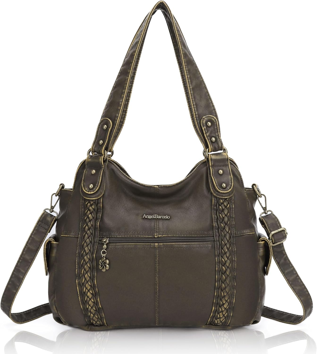 Angel Barcelo Hobo Bag for Women - Stylish Crossbody Purse