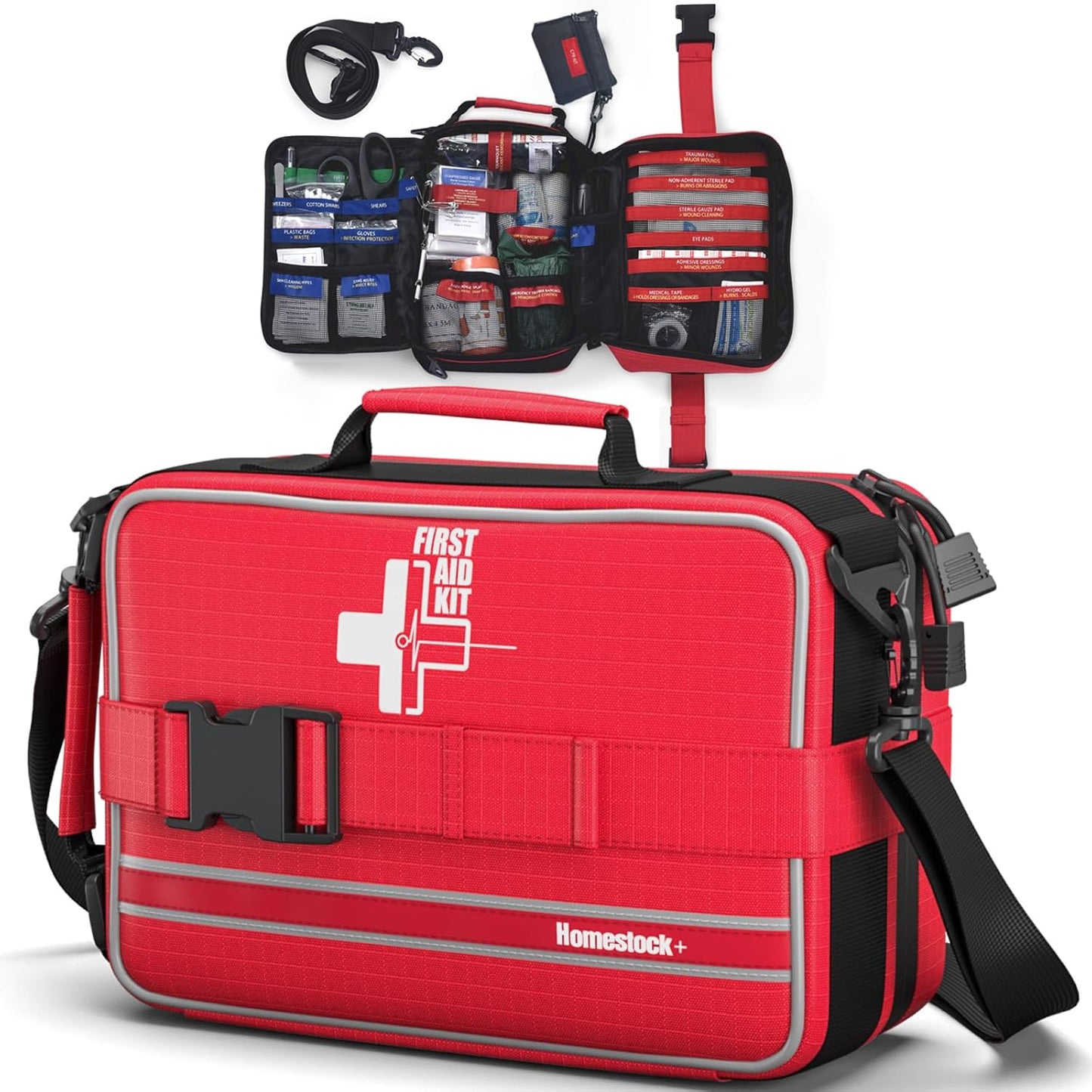 Comprehensive First Aid Kit for Cars, Home, and Outdoor Use