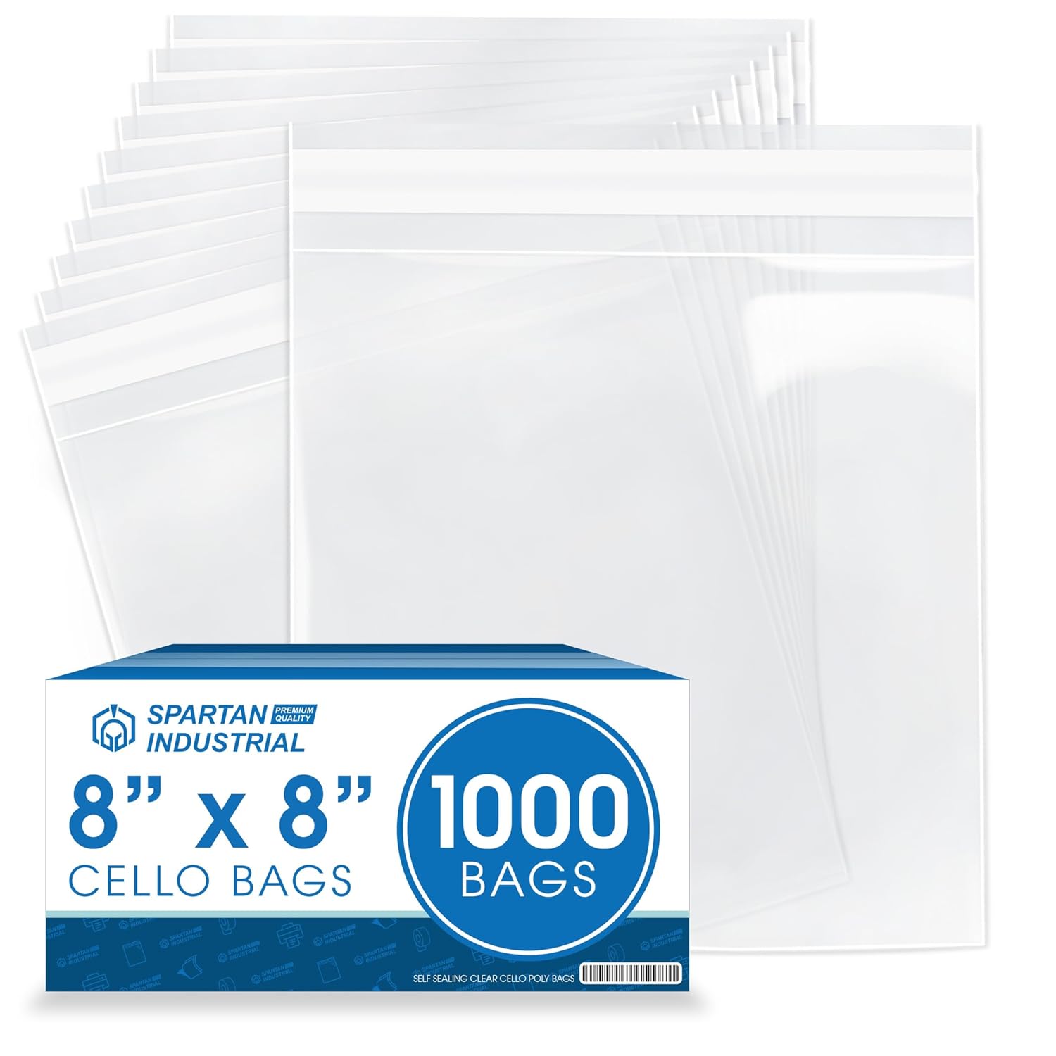 Crystal Clear Resealable Cello Poly Bags for Photos & Prints