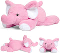 Elephant Weighted Stuffed Animals 5lbs 24 in Plush - Cozy Cuddle Gift