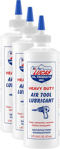 Lucas Oil Air Tool Lubricant 16 oz Pack of 3 - Keeps Tools Running