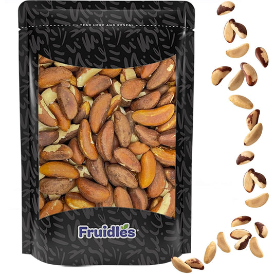 Fruidles Raw Brazil Nuts - Healthy Fat Emergency Survival Food