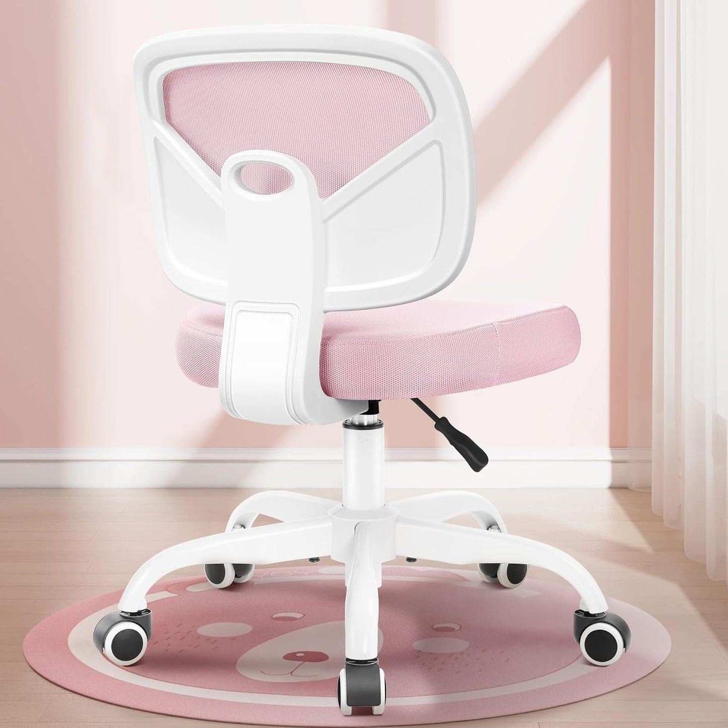Primy Kids Desk Chair - Adjustable Pink Study Chair for Comfort