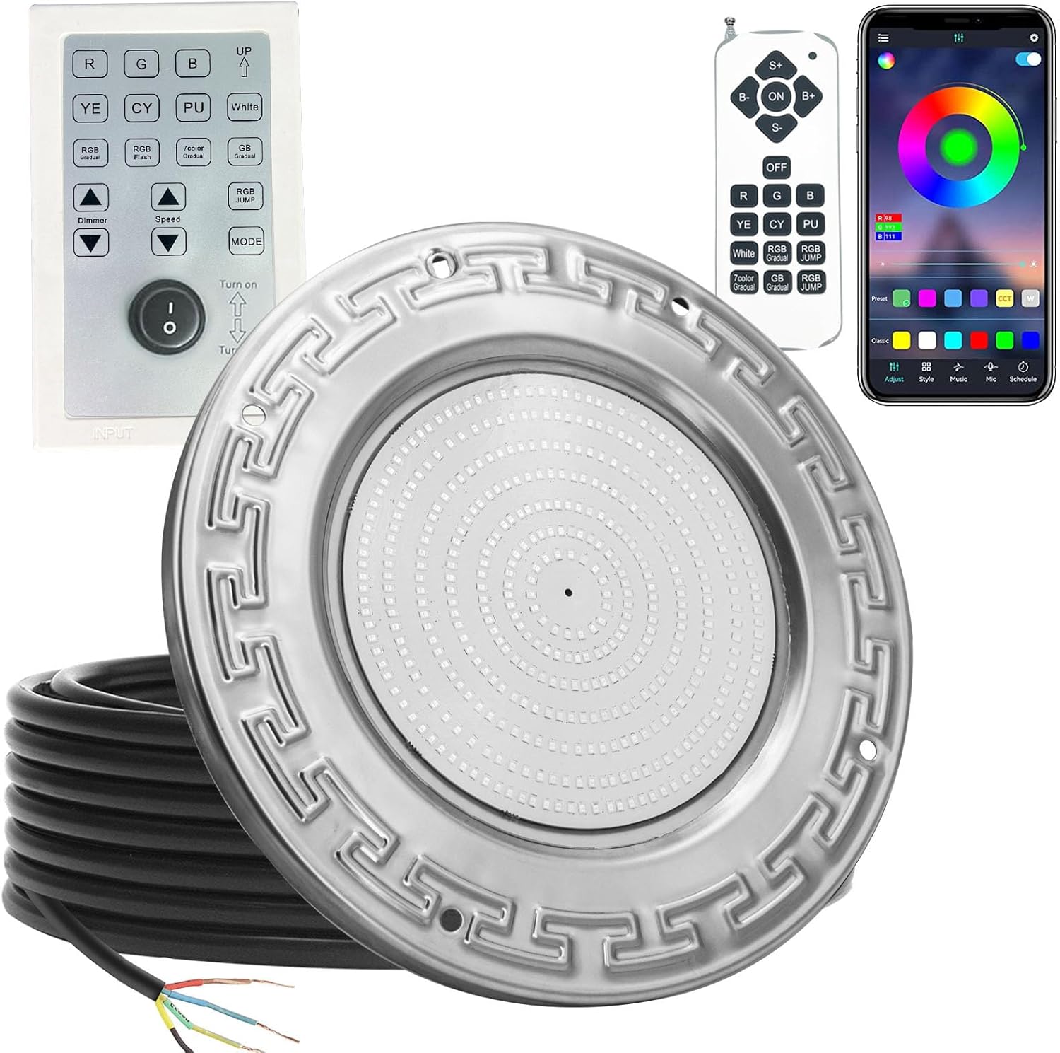 Color Changing LED Inground Pool Lights for Vibrant Ambiance