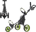 CaddyLite 11.5 V3 Golf Push Cart - Lightweight Foldable Cart