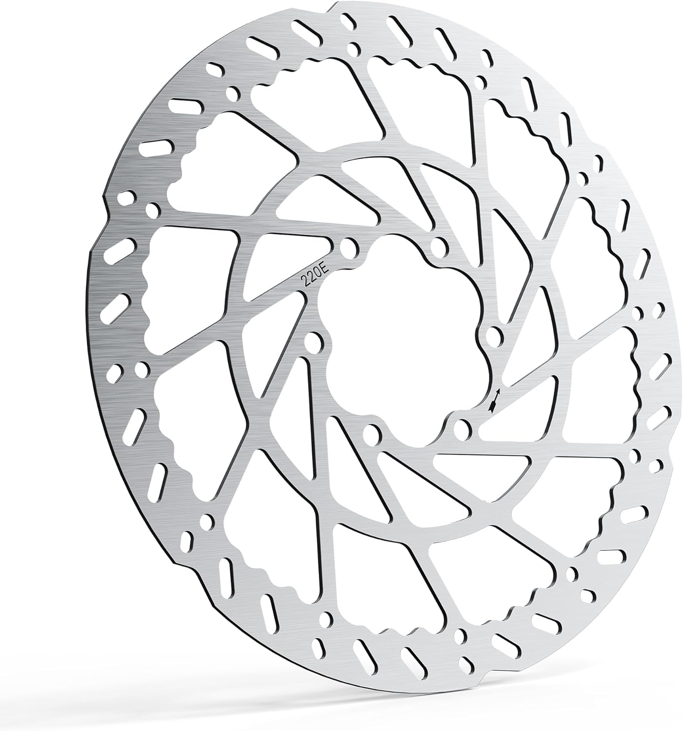 Heavy-Duty 220 mm Thickened Stainless Steel Brake Disc Rotor