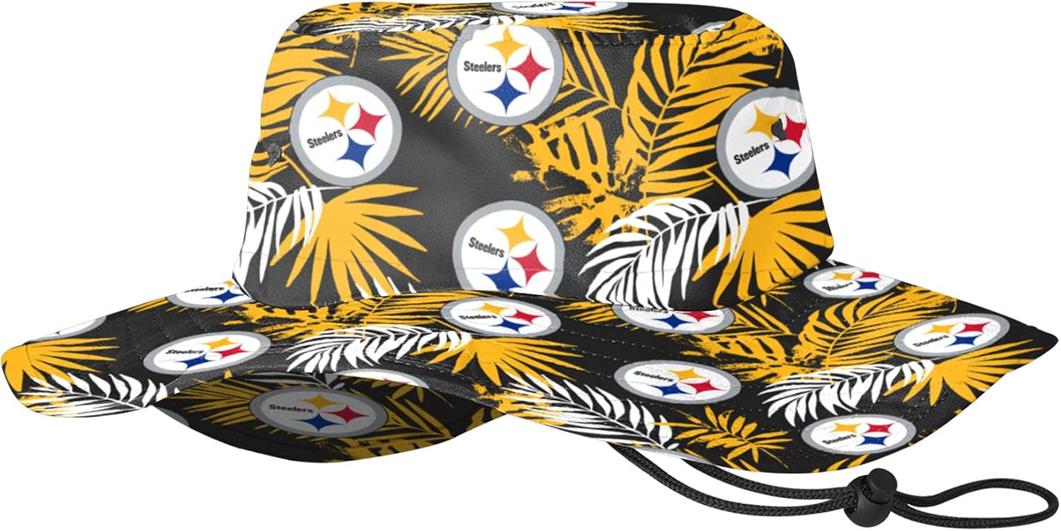 NFL Team Logo Floral Sport Outdoor Sun Bucket Boonie Hat Review