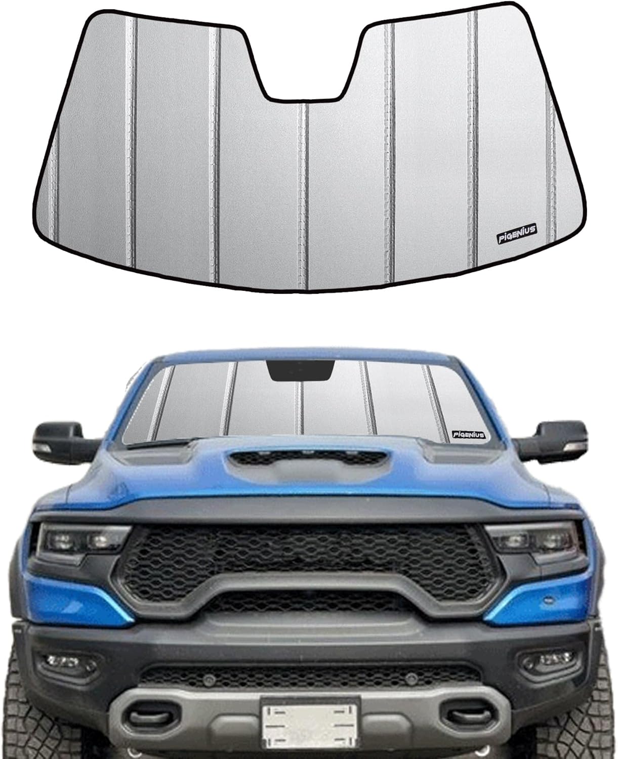 Windshield Sun Shade for Ram 1500 2019-2025 - Beat the Heat