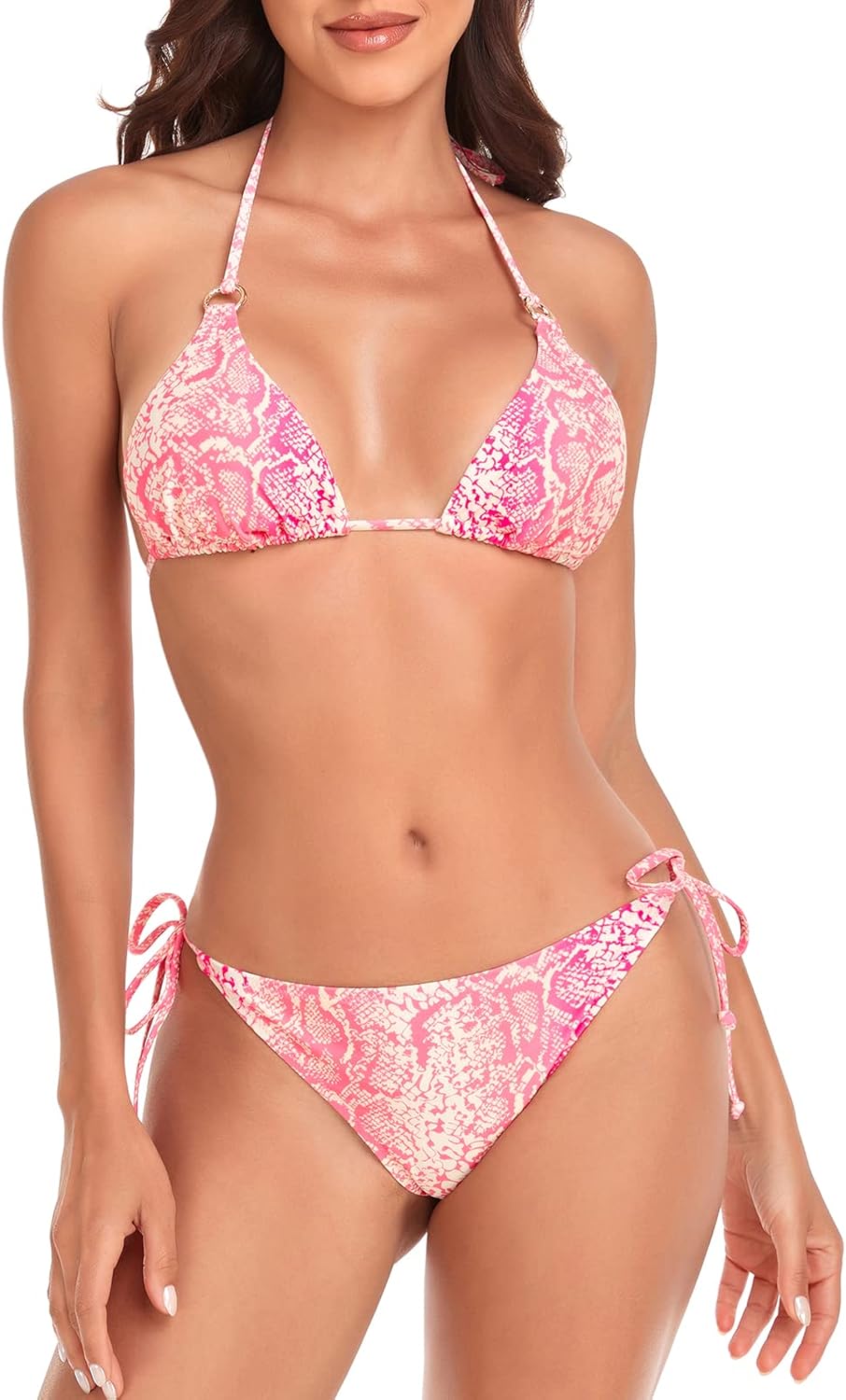 RELLECIGA Women's Triangle Bikini Set for Stylish Summer Fun