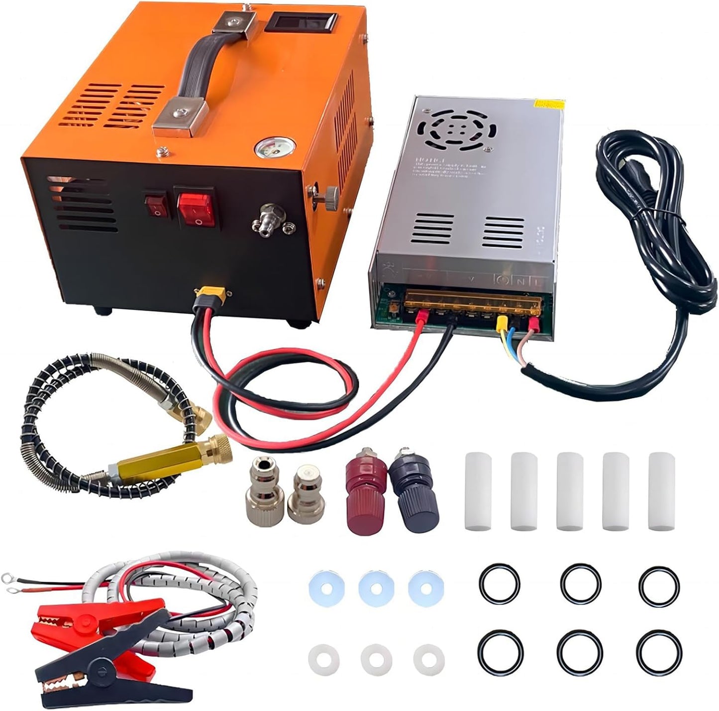 High-Pressure PCP Air Compressor: Auto-Stop, 4500 PSI