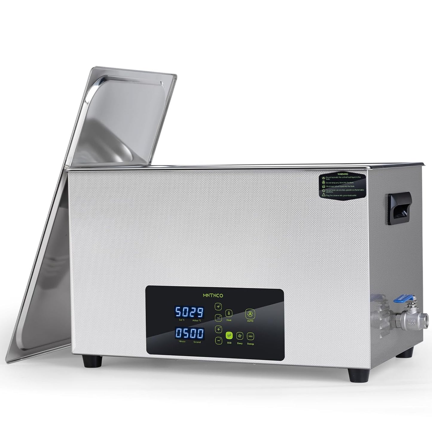 Ultrasonic Cleaner with One-Touch Operation for Deep Cleaning