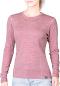 MERIWOOL Womens Base Layer 100% Merino Wool Midweight Shirt - Warm