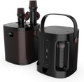 Karaoke Machine T28 Portable Bluetooth Speaker with 2 Wireless Mics