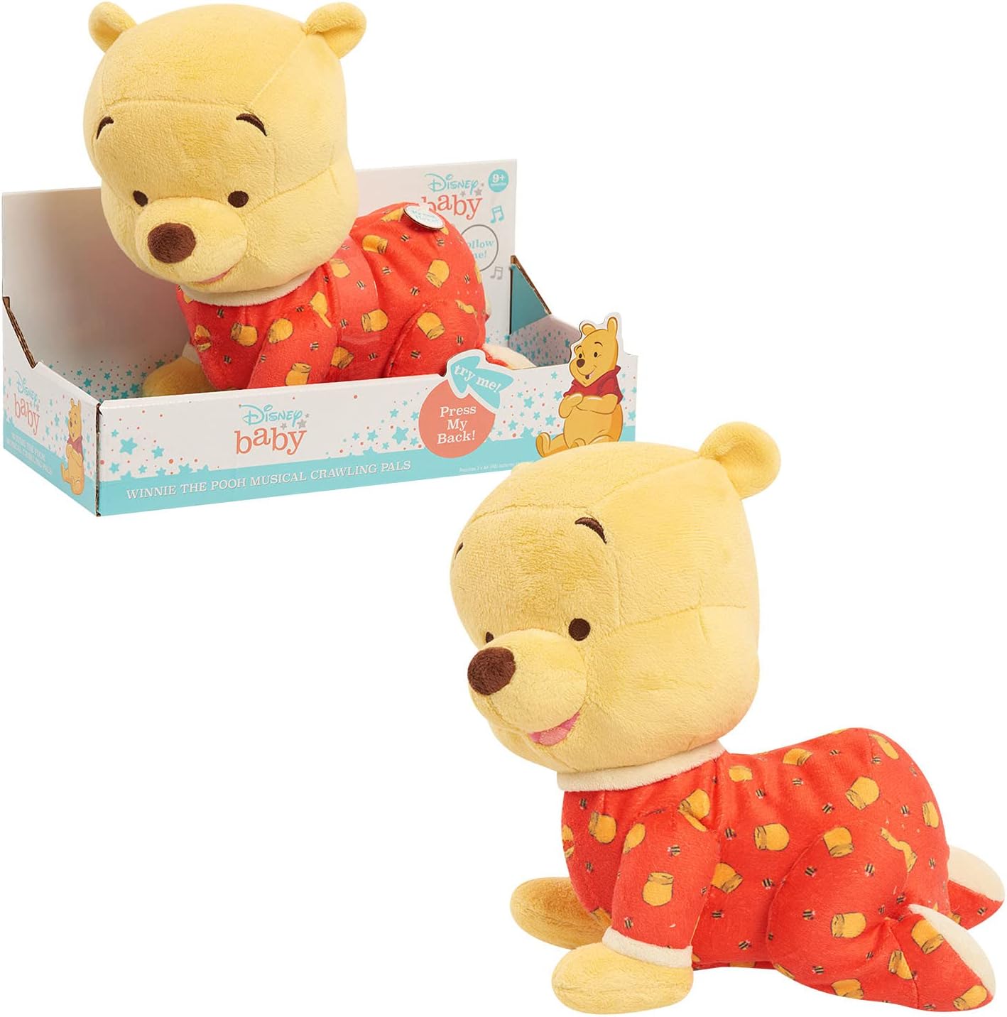 Winnie the Pooh Musical Crawling Pal - Interactive Plush
