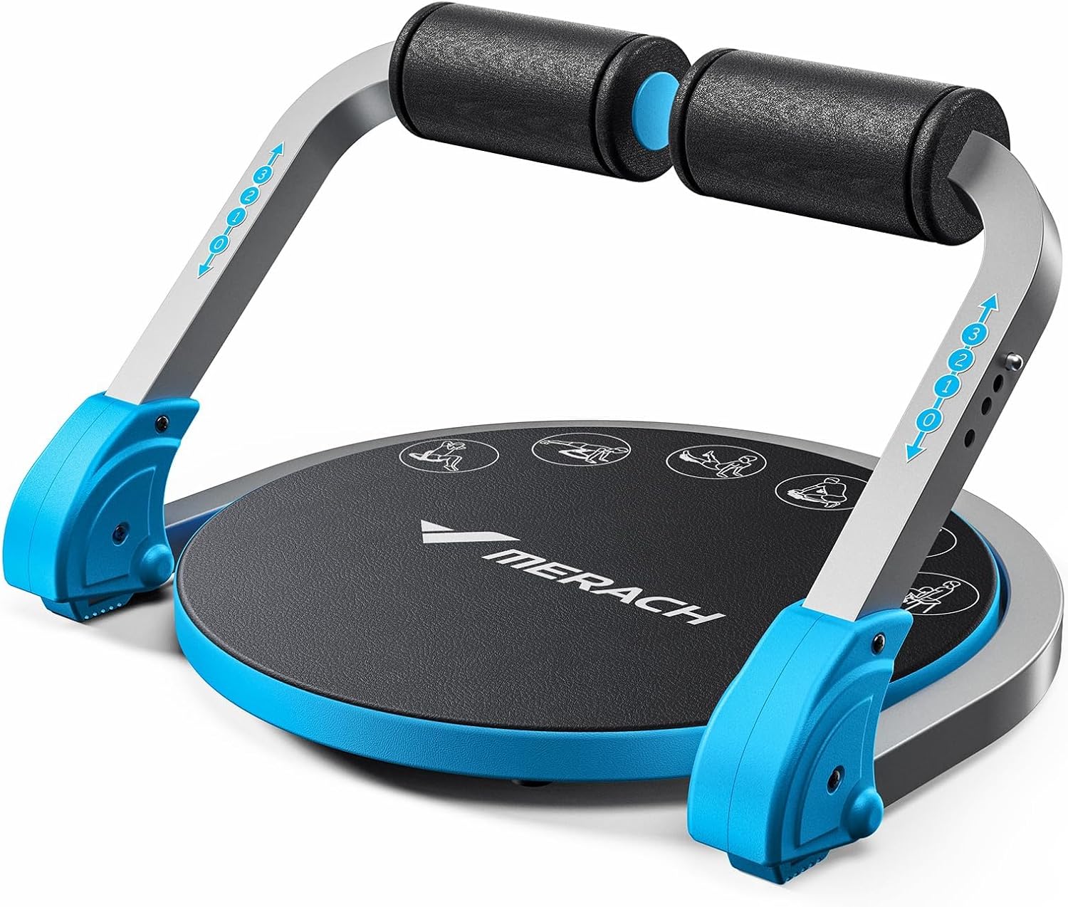 MERACH Ab Machine for Core Workout with Adjustable Resistance