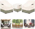 3-Piece Patio Furniture Covers Waterproof for Bistro Set - Heavy Duty