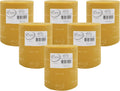 Decorative Matte Tulle Rolls 6 in x 200 yd Pack of 6 - Light Gold