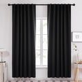 Blackout Curtains 52 x 108 2 Panels - Thermal, Room-Darkening Drapes