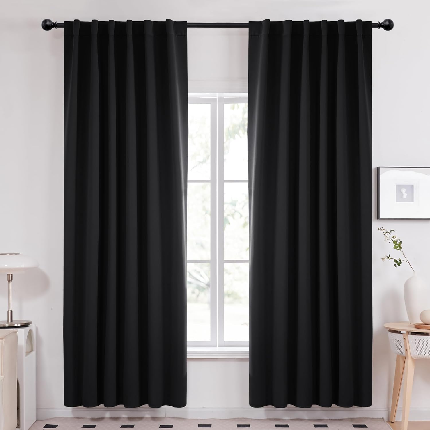 Deconovo Blackout Curtains for Bedroom and Living Room Use