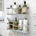 KINCMAX Premium Shower Caddy 2-Pack - Rustproof Stainless Steel