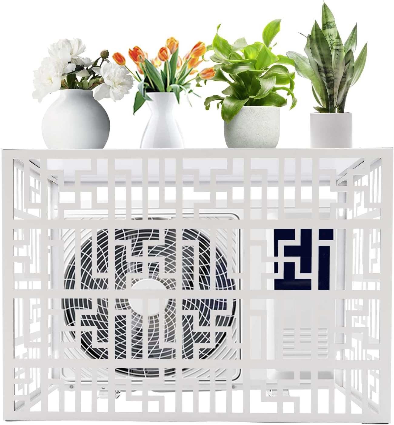Outdoor Privacy Solution: Air Conditioner Fence Kit