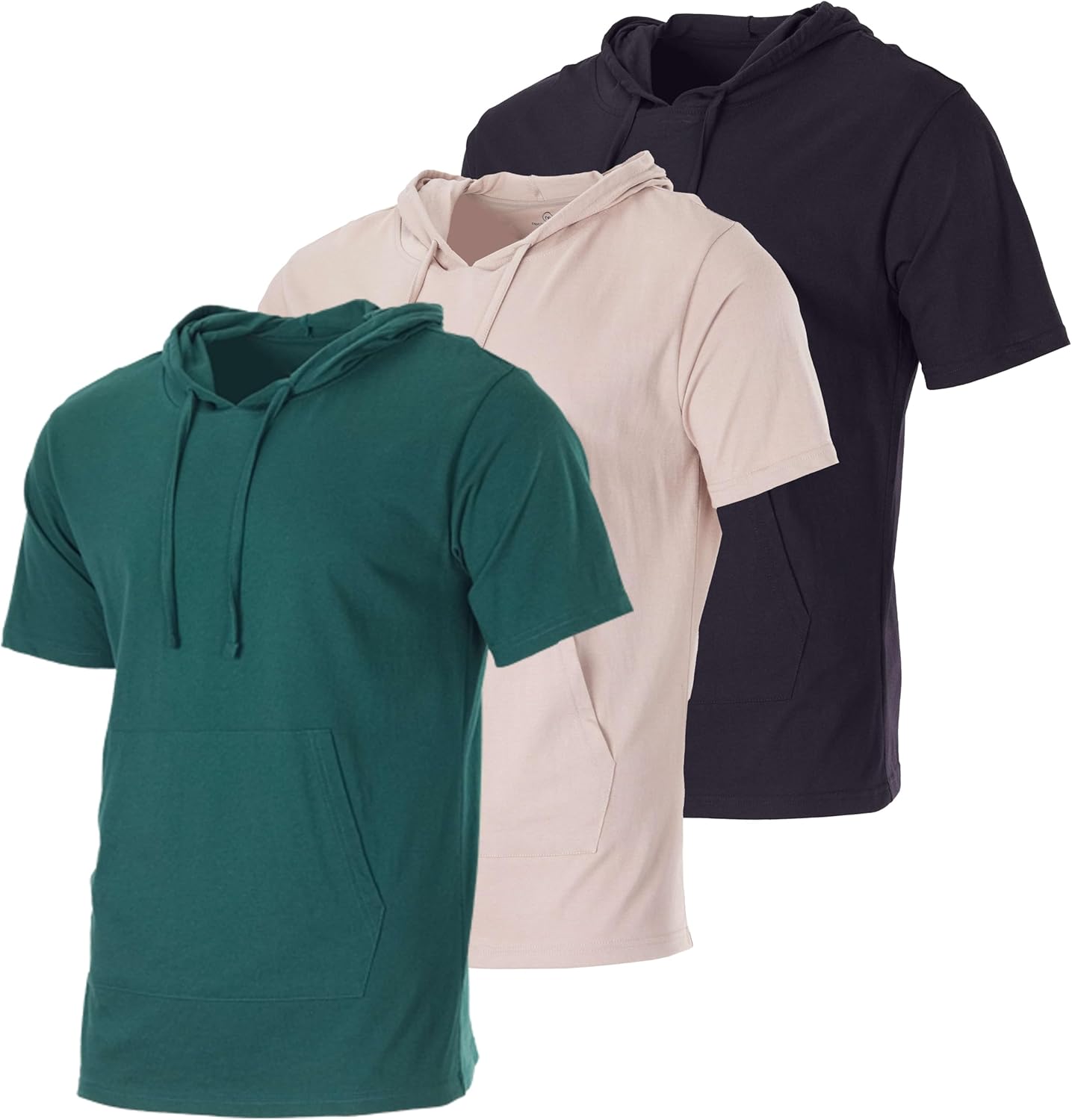 Cotton Hoodie Tee for Big & Tall Men
