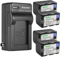 Kastar 4-Pack Battery and AC Wall Charger for JVC Cameras