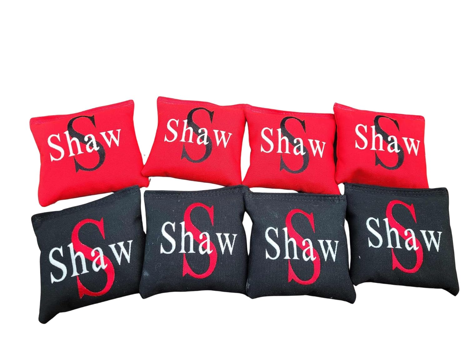 Monogrammed Cornhole Bags Custom All Weather Duck Canvas Toss
