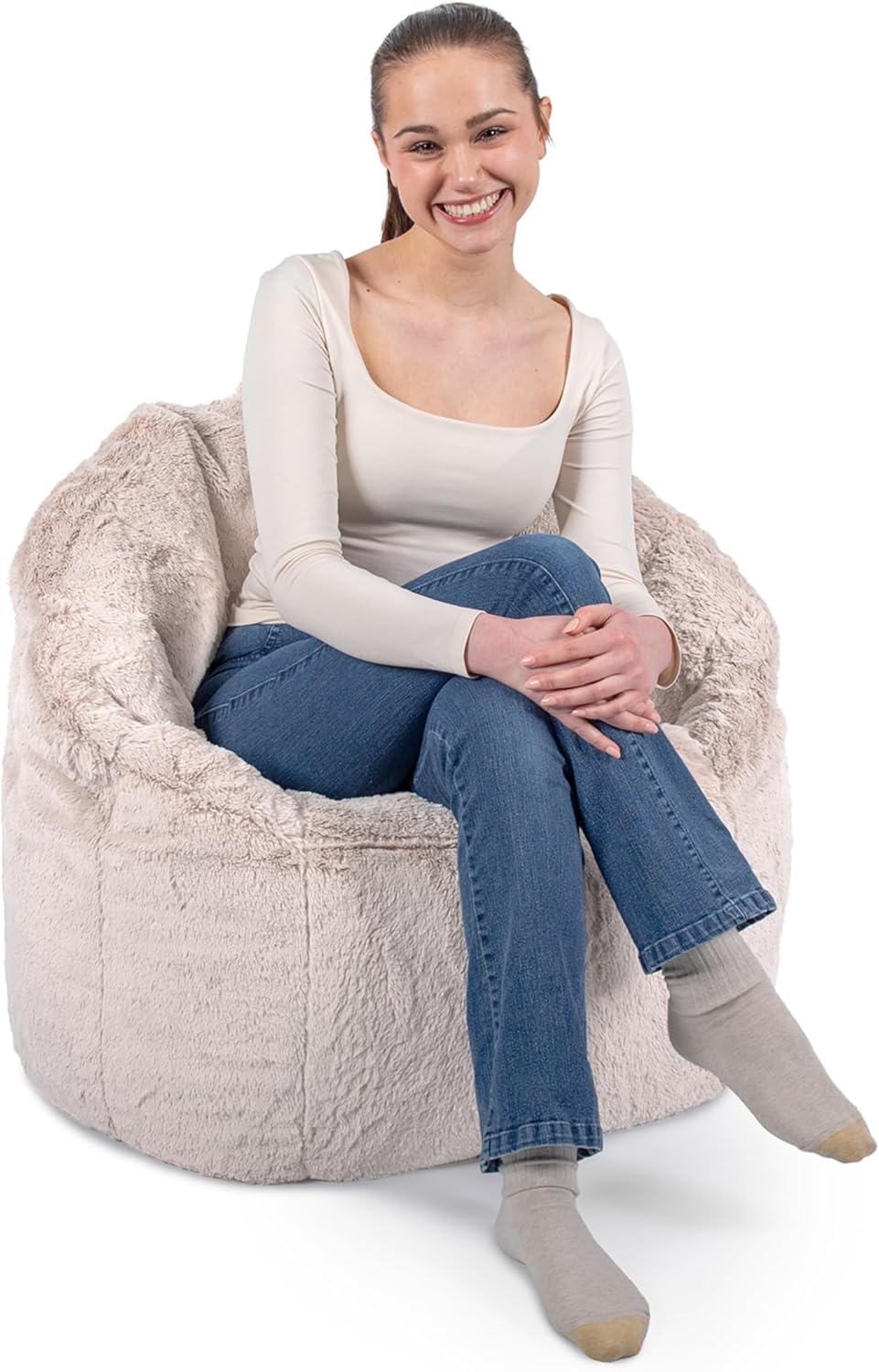 Big Joe Milano Bean Bag Chair for Kids and Teens, Ultra-Soft