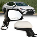 Right Passenger Side Mirror for 2018-2024 Toyota Camry - Exact Fit