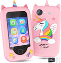 Kids Smart Phone for Girls Toy Phone for Kids Age 3-10 - Touchscreen