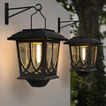 Solar Lanterns Outdoor Waterproof 2 Pack - Warm White Auto On/Off