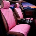 Red Rain Pink Car Seat Cover Luxury Leather Universal Seat Covers