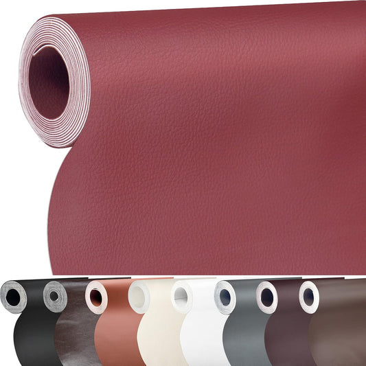 Large Self-Adhesive Leather Repair Patch for Furniture and Cars