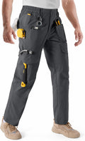 IGOLUMON Men's Stretch Tactical Cargo Pants - Durable 10-Pocket