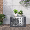 Sturdy Aluminum AC Cover for Outdoor Units | Protective Privacy Screen