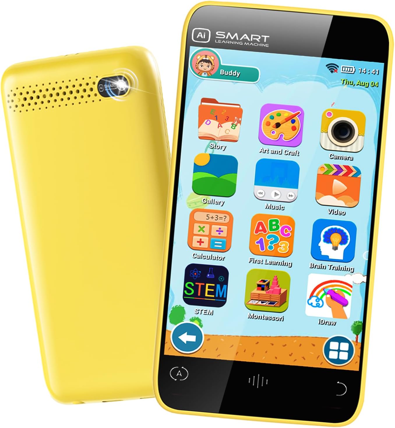 Interactive Kids' Educational Phone Toy by Fanten