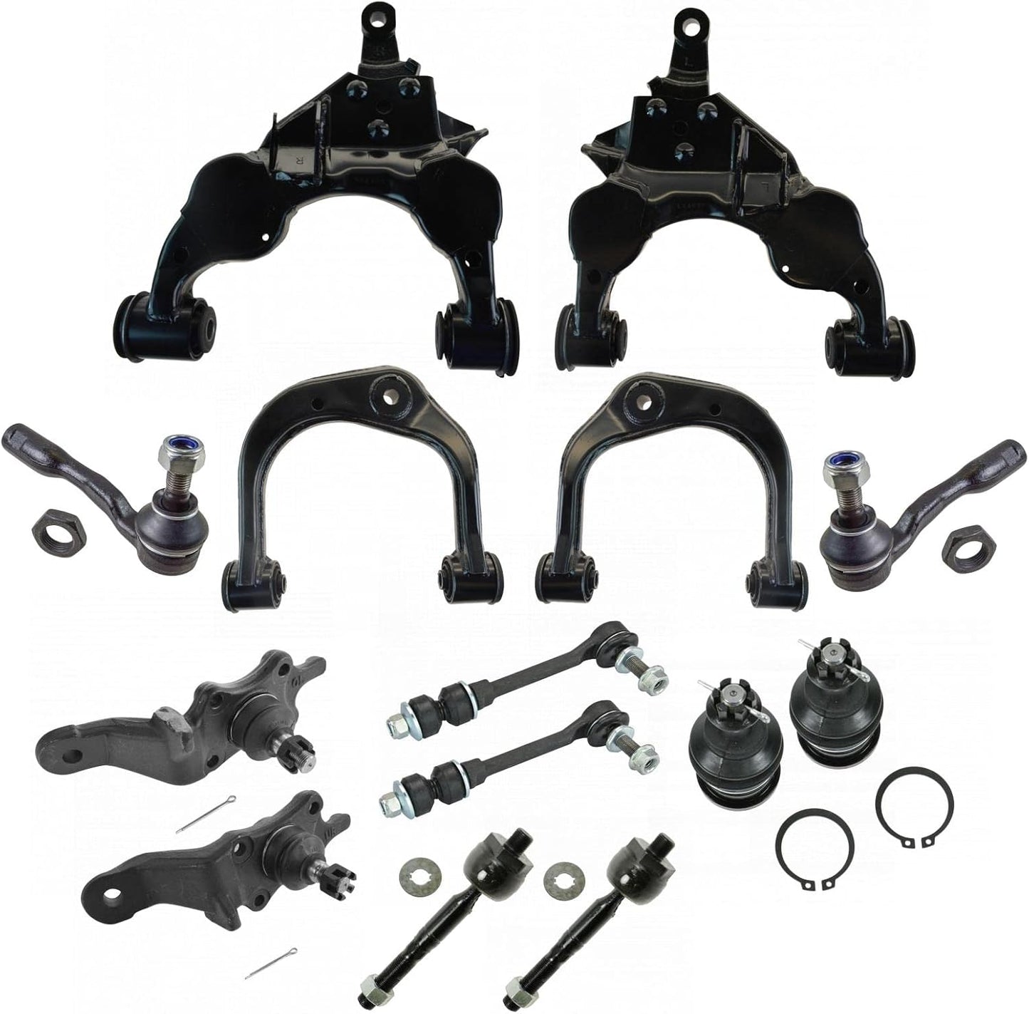 TRQ Front Steering & Suspension Kit for 2001-2002 Toyota Sequoia