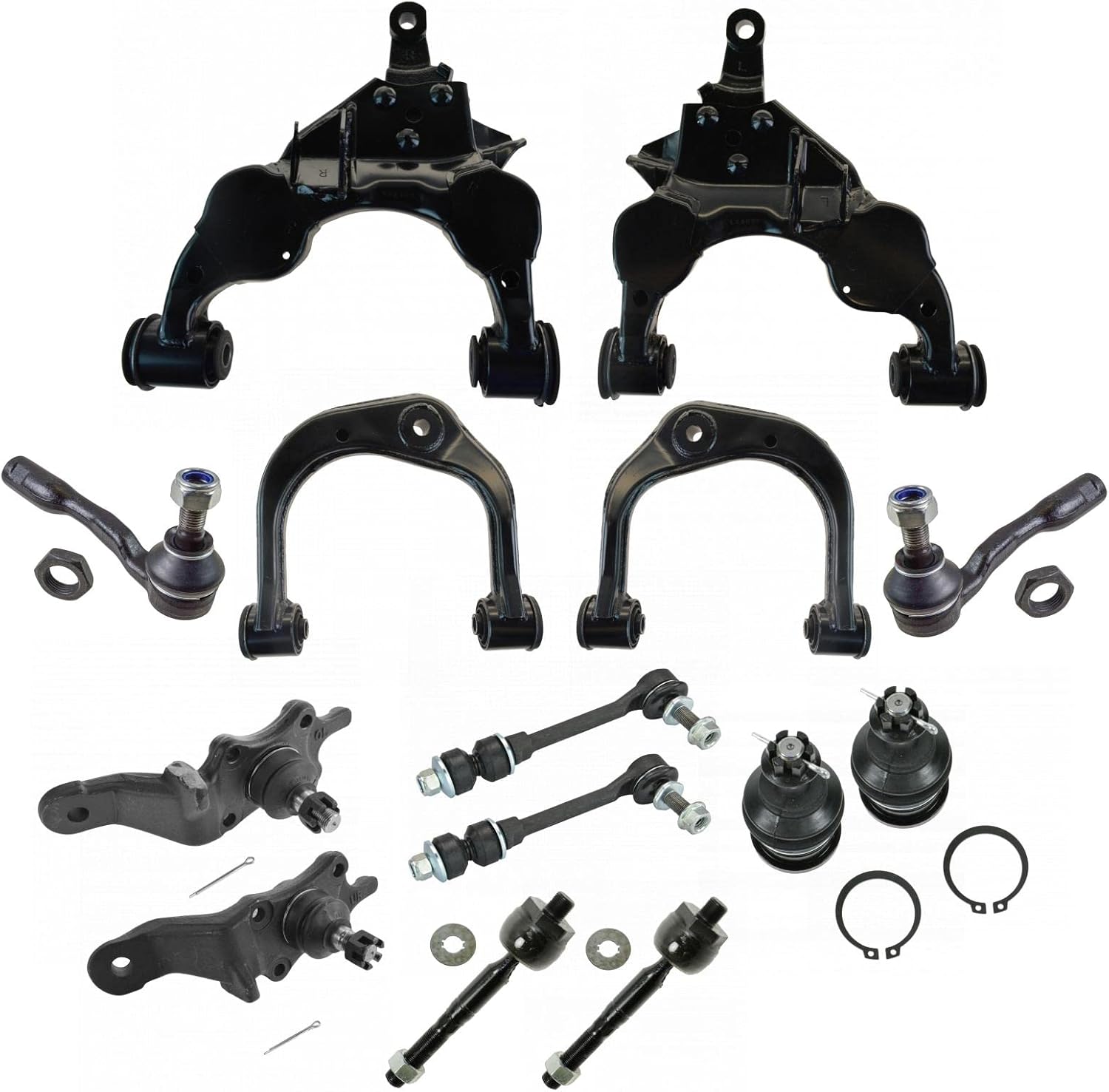 TRQ Front Steering & Suspension Kit for 2001-2002 Toyota Sequoia