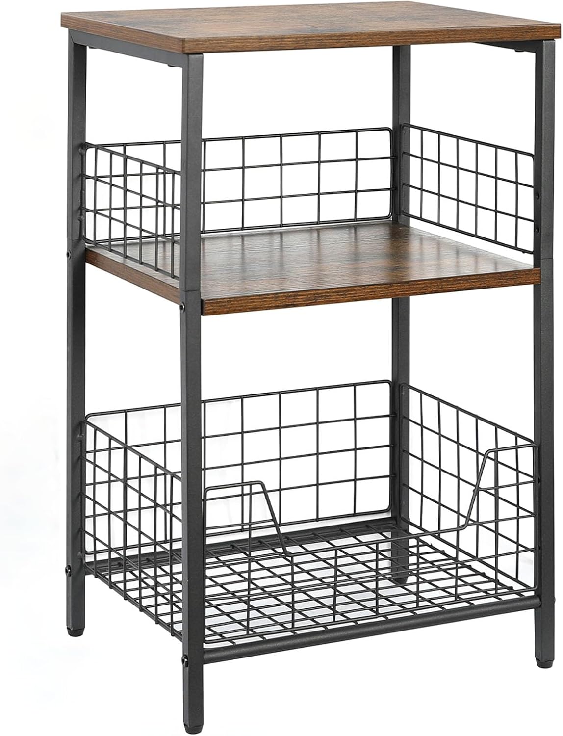 X-cosrack Side Table for Vinyl Records and Storage Solutions