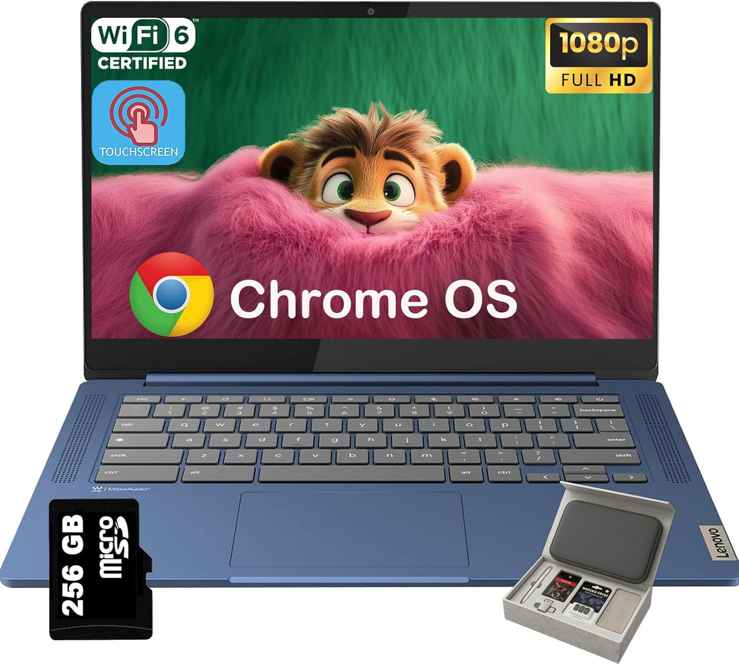 Lenovo IdeaPad Slim 3 Chromebook with 14in Touchscreen Display