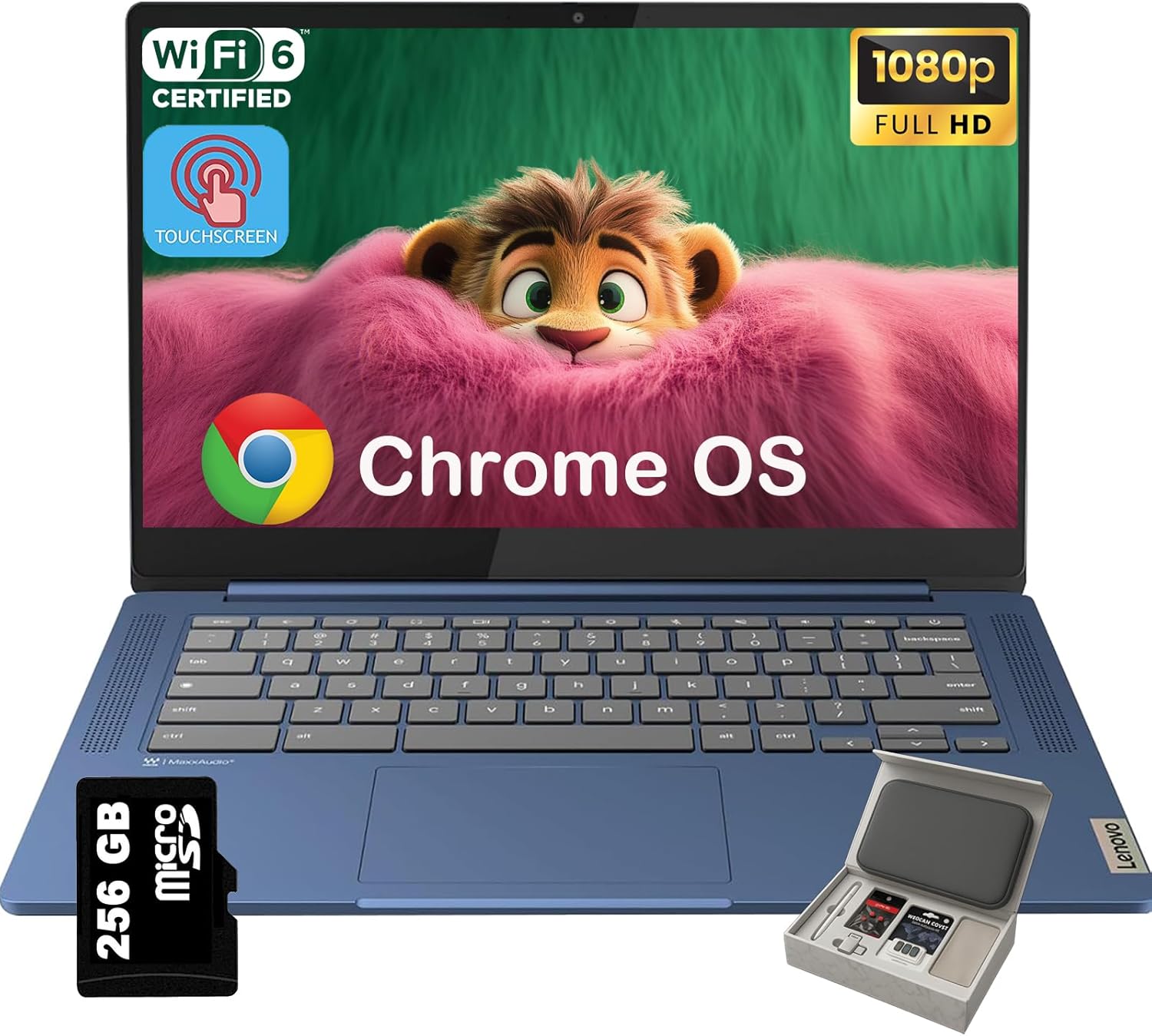 Lenovo IdeaPad Slim 3 Chromebook with 14in Touchscreen Display