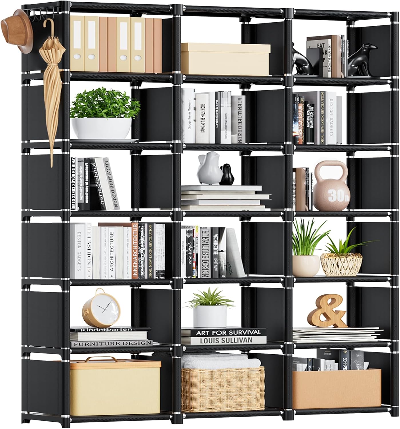 Extra Large DIY Bookcase - Organize in Style!