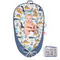 Baby Lounger for Newborn - Portable Breathable Cotton Infant Seat