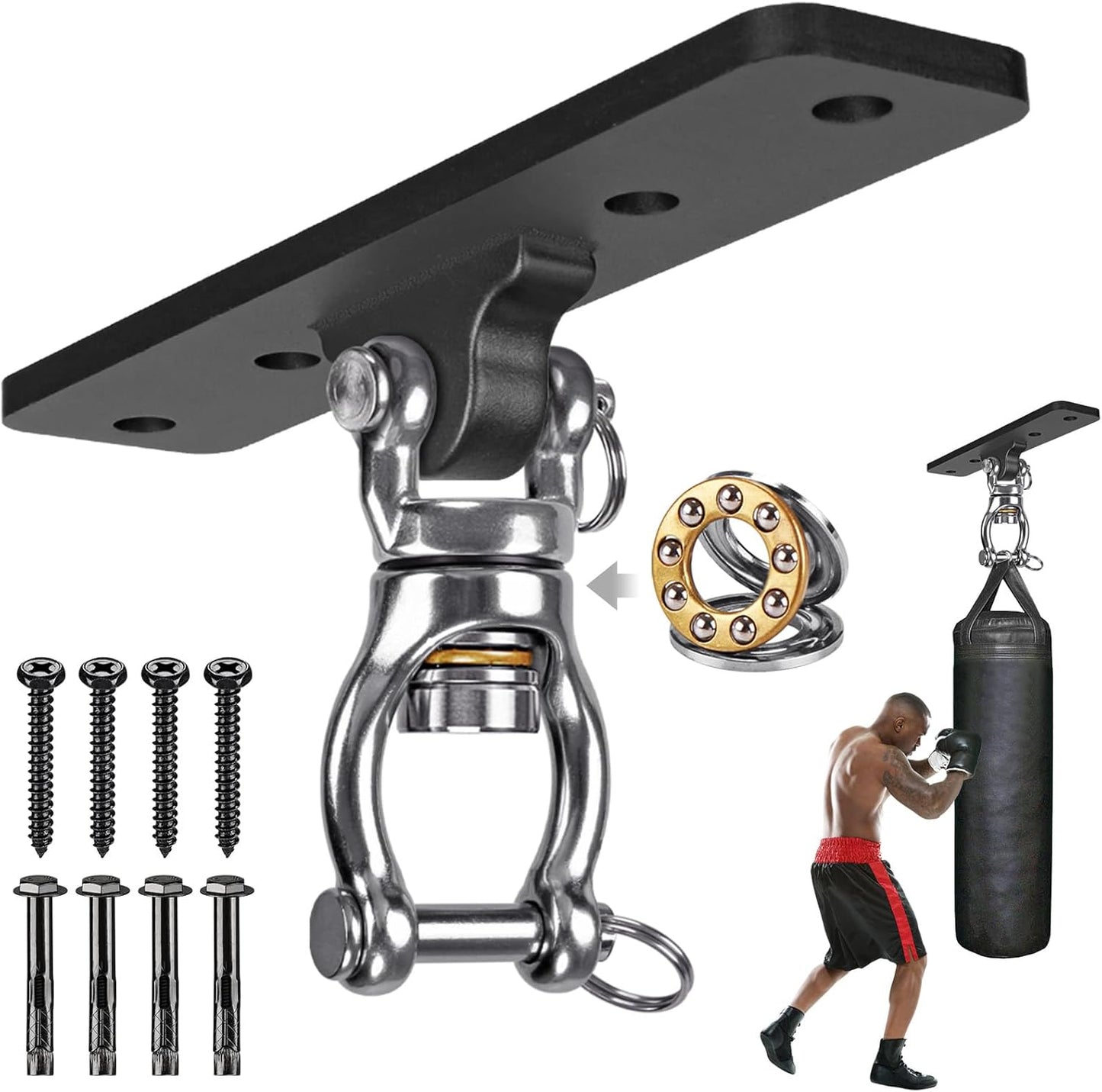Kipika Heavy Duty Bag Hanger - Ultimate Mount for Home Gym