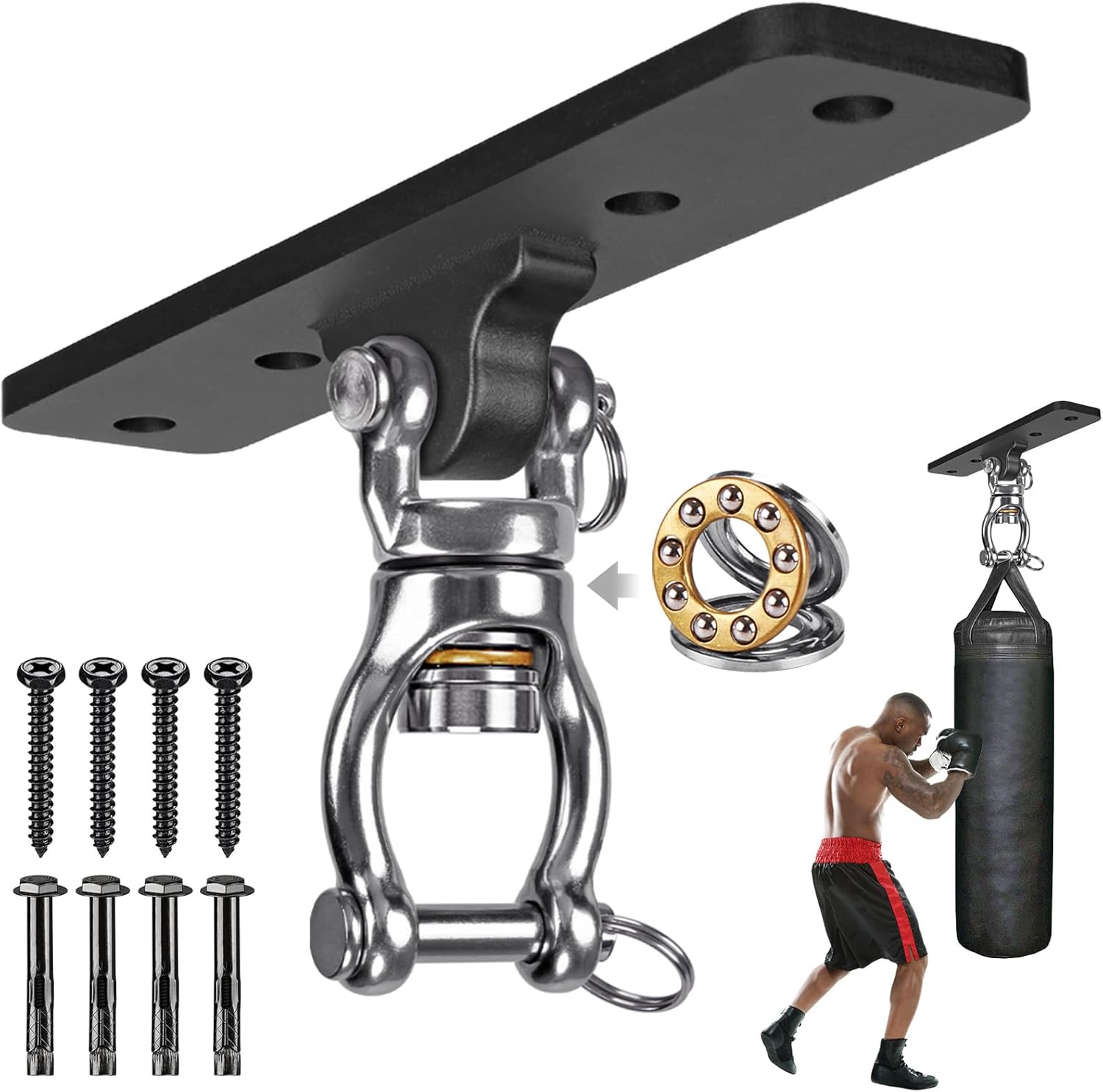 Kipika Heavy Duty Bag Hanger - Ultimate Mount for Home Gym