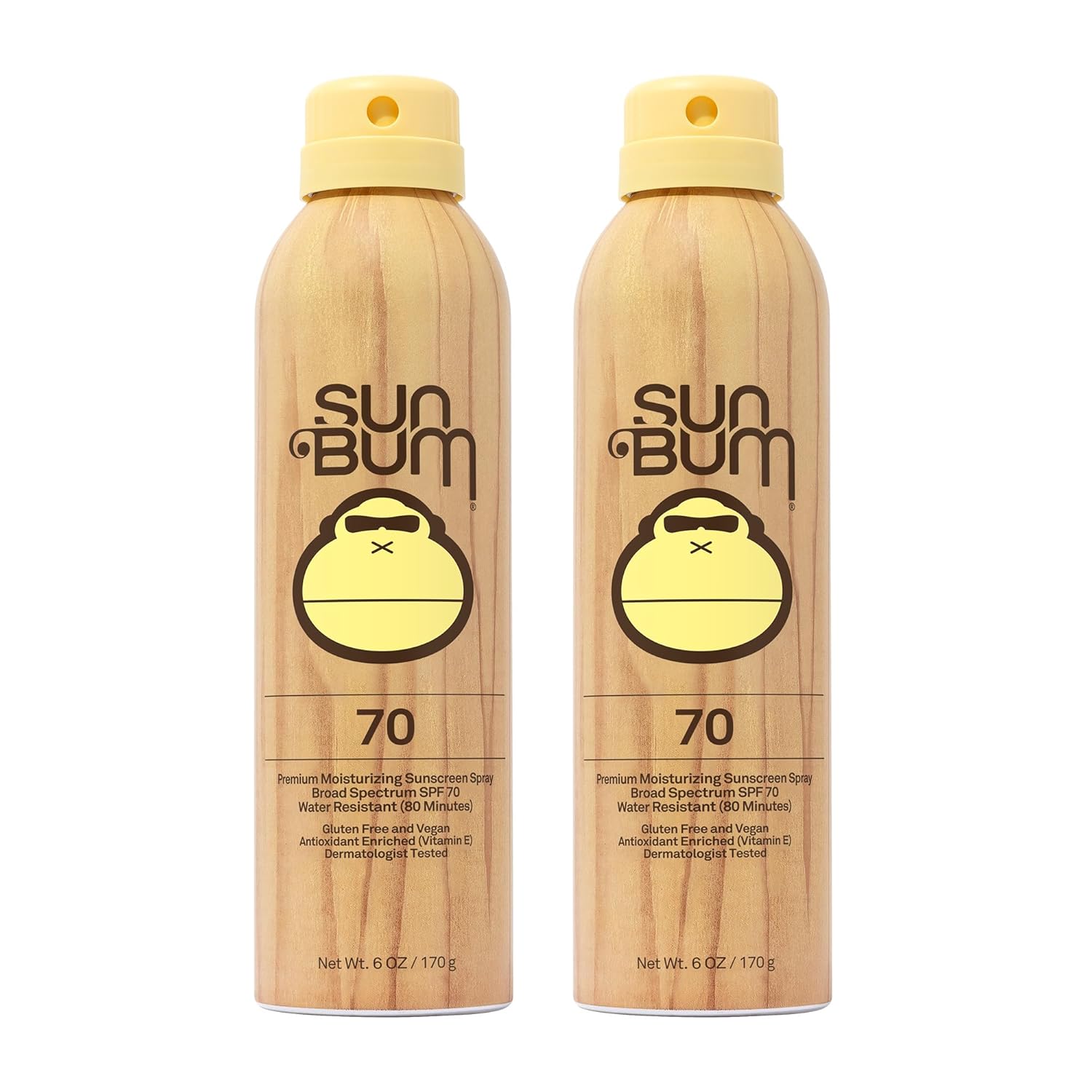 Sun Bum Original SPF 70 Sunscreen Body Spray for Ultimate Protection