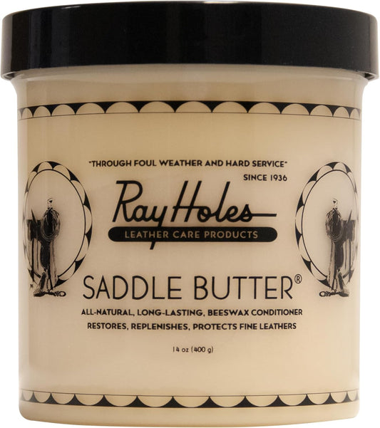 Ray Holes Saddle Butter: Versatile Leather Care, Pint Size