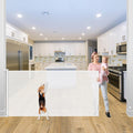 42in Tall x 115in Extra Wide Retractable Baby Gate for Dogs - Tall Pet